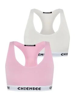 Chiemsee 2er-Set: Sport-BHs In Rosa/ Weiß -Chiemsee chiemsee 2er set sport bhs in rosa weiss 5