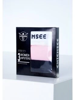 Chiemsee 3er-Set: Slips In Rosa/ Schwarz/ Weiß -Chiemsee chiemsee 3er set slips in rosa schwarz weiss 2