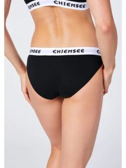 Chiemsee 3er-Set: Slips In Schwarz/ Grau/ Weiß -Chiemsee chiemsee 3er set slips in schwarz grau weiss 5