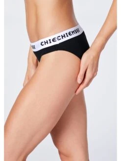 Chiemsee 3er-Set: Slips In Schwarz/ Grau/ Weiß -Chiemsee chiemsee 3er set slips in schwarz grau weiss 7