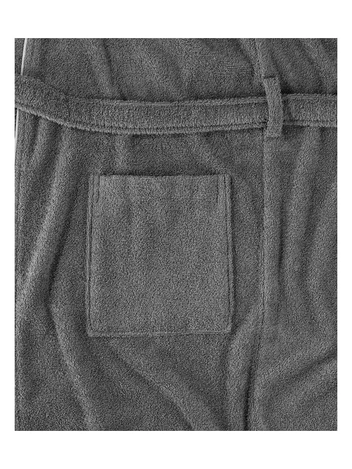 Chiemsee Bademantel "Venice" In Anthrazit 6 Chiemsee Bademantel "Venice" In Anthrazit – Bild 4