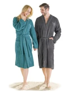 Chiemsee Bademantel "Venice" In Anthrazit 13 Chiemsee Bademantel "Venice" In Anthrazit -Chiemsee chiemsee bademantel venice in anthrazit 5