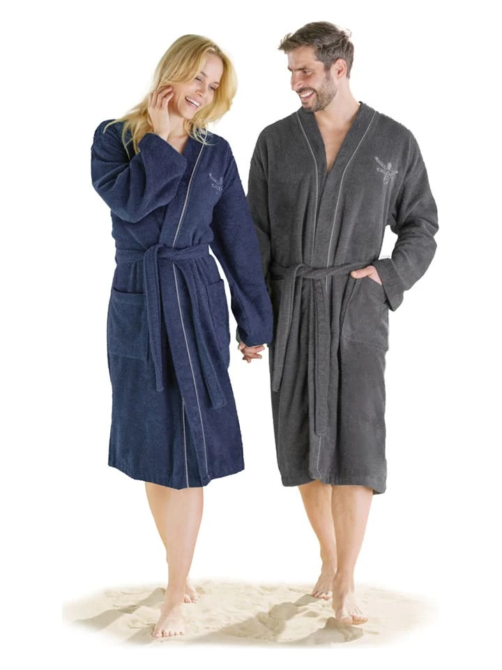 Chiemsee Bademantel "Venice" In Dunkelblau 5 Chiemsee Bademantel "Venice" In Dunkelblau – Bild 3