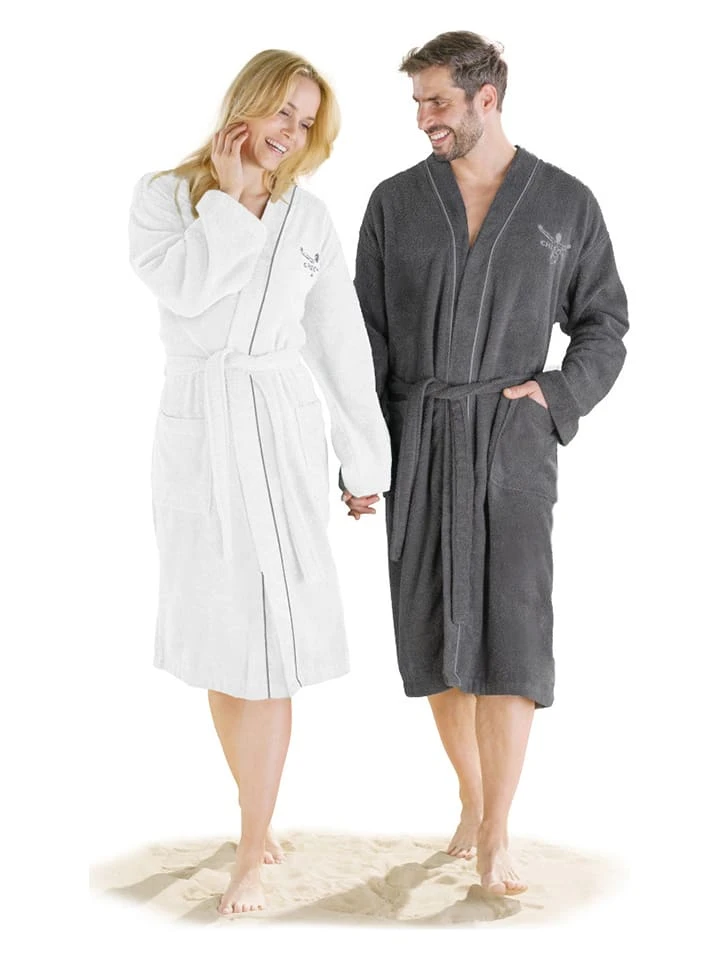 Chiemsee Bademantel "Venice" In Weiß 5 Chiemsee Bademantel "Venice" In Weiß – Bild 3