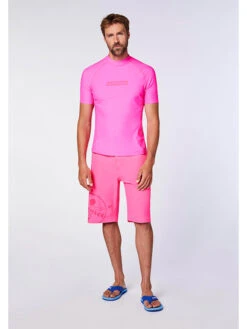 Chiemsee Badeshorts "Bonito" In Pink -Chiemsee chiemsee badeshorts bonito in pink 3