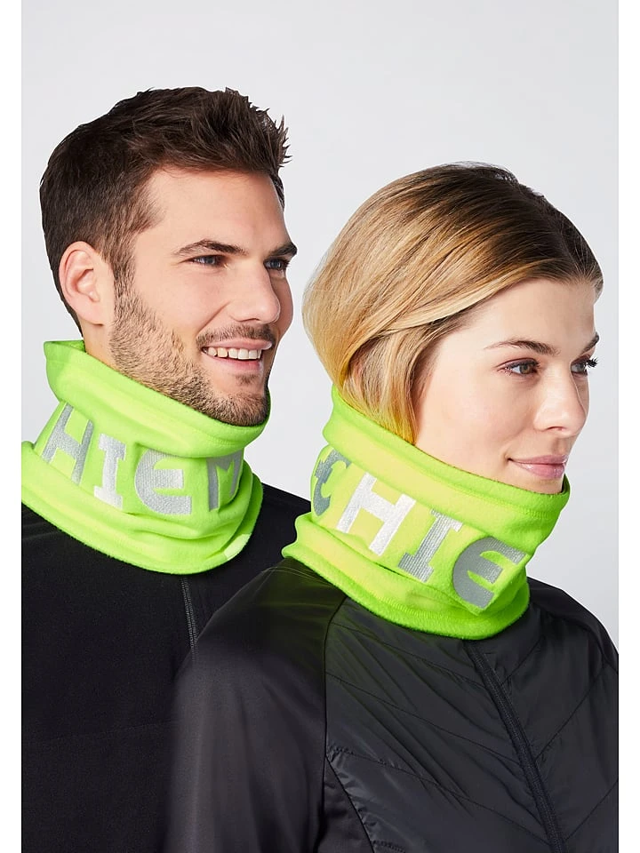 Chiemsee Loop-Schal "Lip Trick" In Neongrün - (L)60 X (B)20,5 Cm 5 Chiemsee Loop-Schal "Lip Trick" In Neongrün - (L)60 X (B)20,5 Cm – Bild 3