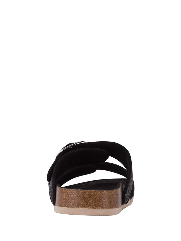 Chiemsee Pantoletten In Schwarz 7 Chiemsee Pantoletten In Schwarz – Bild 5