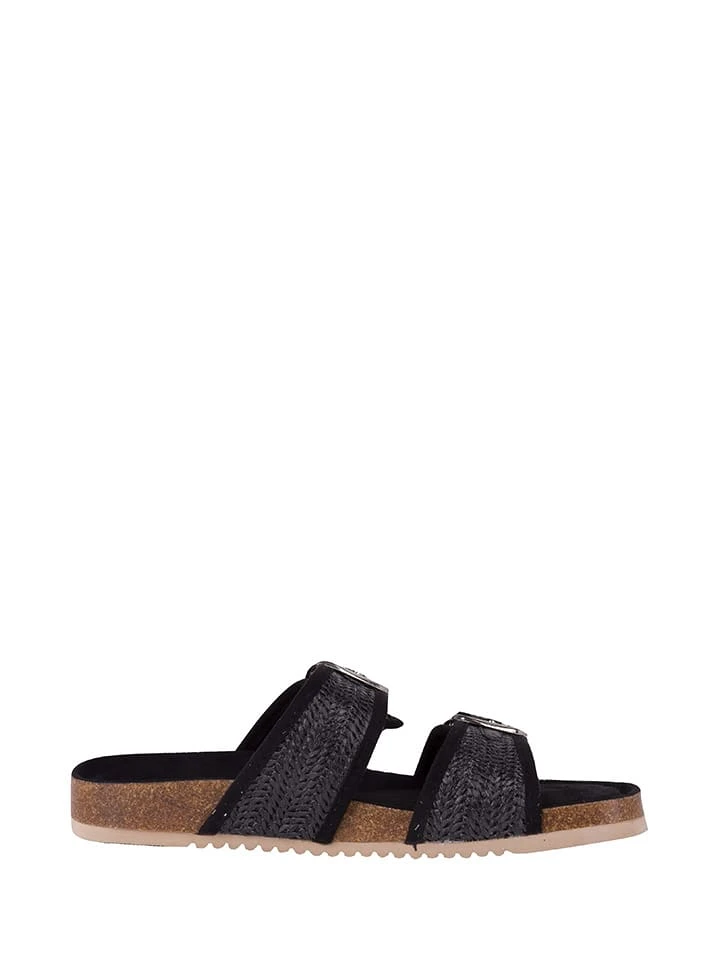 Chiemsee Pantoletten In Schwarz 3 Chiemsee Pantoletten In Schwarz