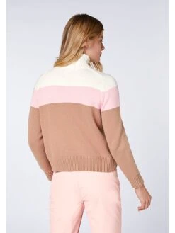 Chiemsee Pullover In Hellbraun/ Creme/ Rosa 10 Chiemsee Pullover In Hellbraun/ Creme/ Rosa -Chiemsee chiemsee pullover in hellbraun creme rosa 2