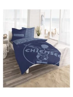 Chiemsee Renforcé-Bettwäsche-Set "Bora Bora" In Blau -Chiemsee chiemsee renforce bettwasche set bora bora in blau 3