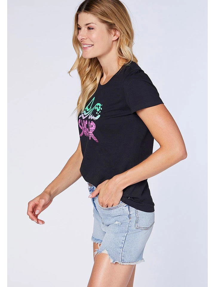 Chiemsee Shirt "Capelin" In Schwarz/ Bunt 5 Chiemsee Shirt "Capelin" In Schwarz/ Bunt – Bild 3