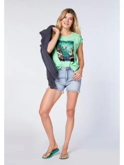 Chiemsee Shirt "Foula" In Mint/ Bunt 9 Chiemsee Shirt "Foula" In Mint/ Bunt -Chiemsee chiemsee shirt foula in mint bunt 3