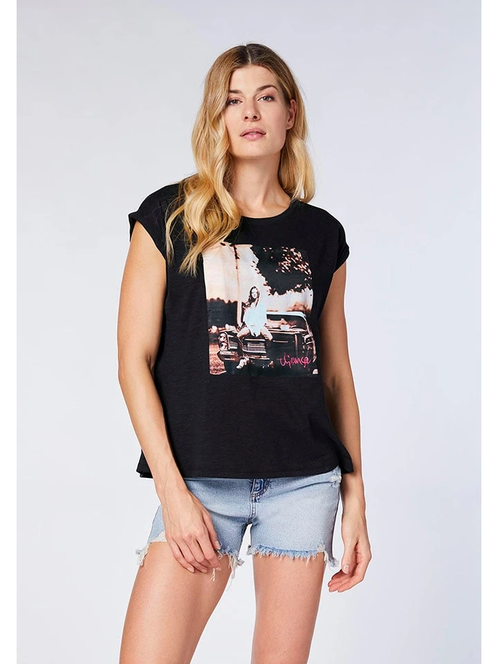 Chiemsee Shirt "Foula" In Schwarz/ Bunt 4 Chiemsee Shirt "Foula" In Schwarz/ Bunt – Bild 2