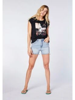 Chiemsee Shirt "Foula" In Schwarz/ Bunt 9 Chiemsee Shirt "Foula" In Schwarz/ Bunt -Chiemsee chiemsee shirt foula in schwarz bunt 3