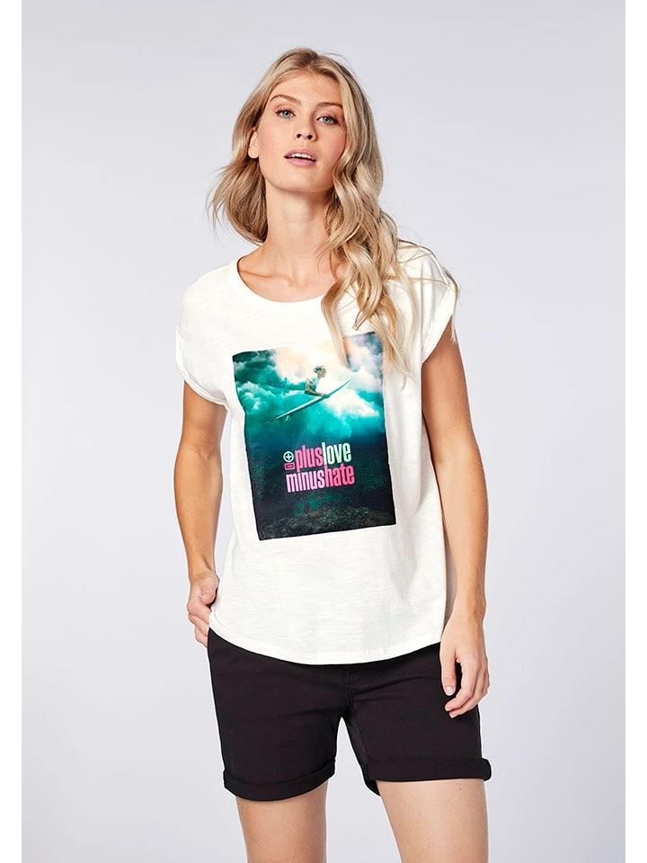 Chiemsee Shirt "Foula" In Weiß/ Bunt 4 Chiemsee Shirt "Foula" In Weiß/ Bunt – Bild 2