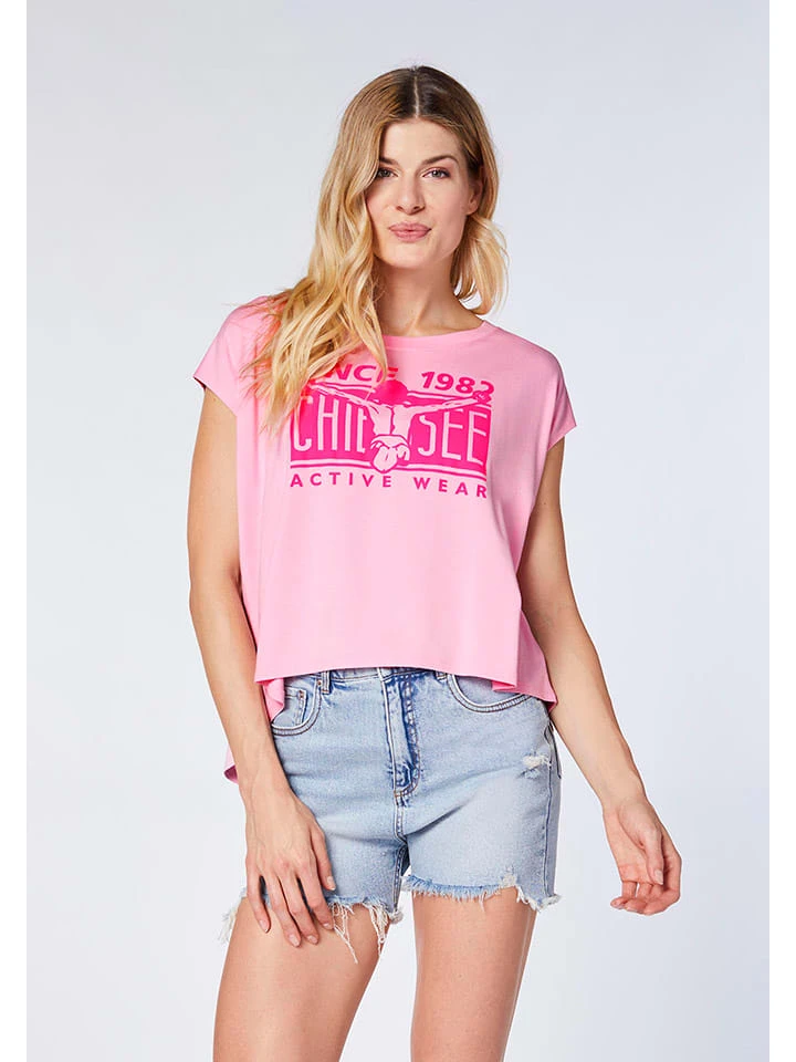Chiemsee Shirt "Ling" In Rosa/ Bunt 3 Chiemsee Shirt "Ling" In Rosa/ Bunt