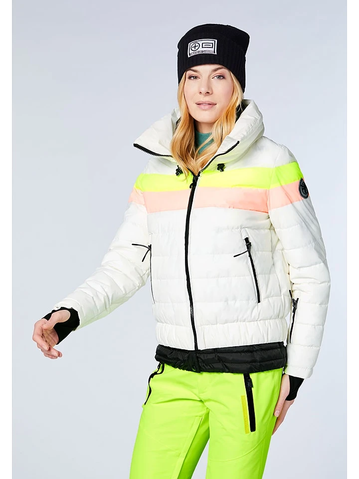 Chiemsee Ski-/Snowboardjacke "Siguang" In Weiß 4 Chiemsee Ski-/Snowboardjacke "Siguang" In Weiß – Bild 2