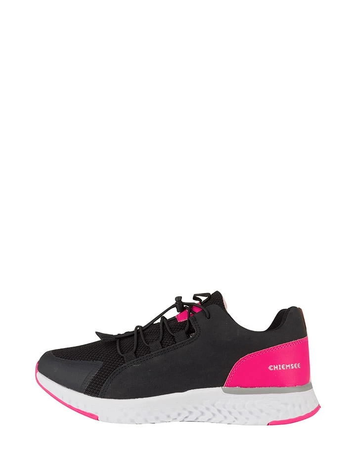 Chiemsee Sneakers In Schwarz/ Pink 4 Chiemsee Sneakers In Schwarz/ Pink – Bild 2