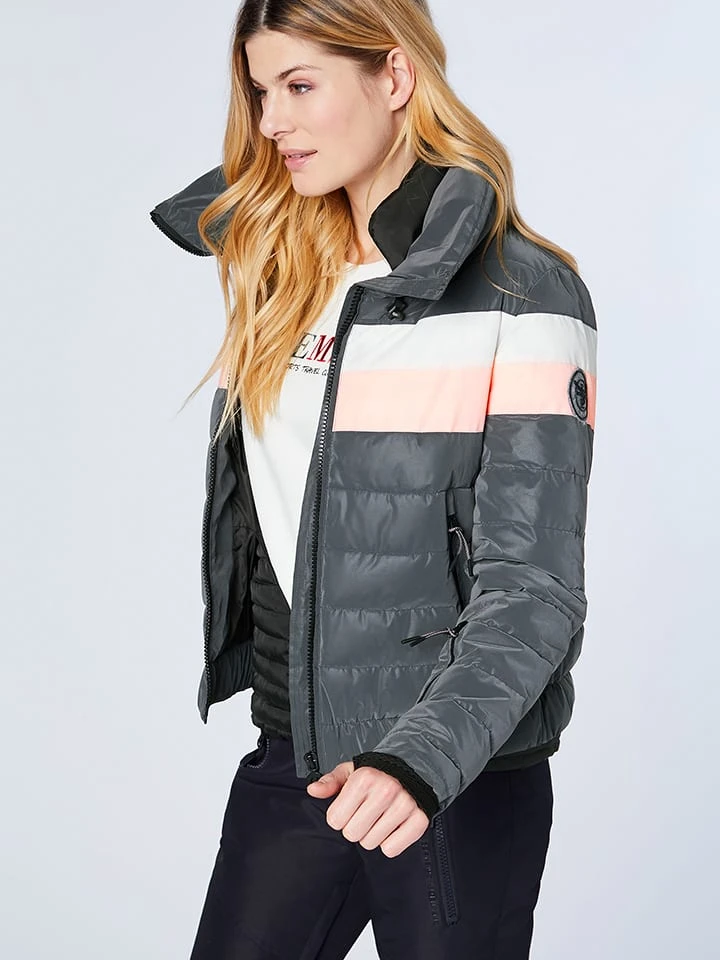 Chiemsee Steppjacke In Grau 6 Chiemsee Steppjacke In Grau – Bild 4