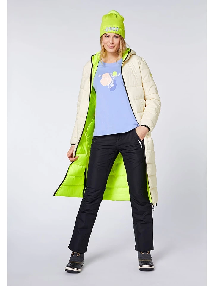 Chiemsee Steppmantel In Creme 5 Chiemsee Steppmantel In Creme – Bild 3