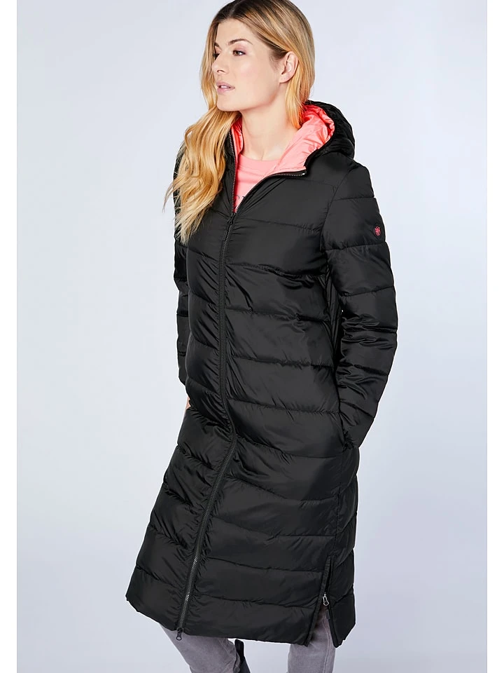 Chiemsee Steppmantel In Schwarz 5 Chiemsee Steppmantel In Schwarz – Bild 3