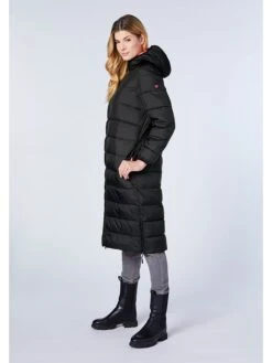 Chiemsee Steppmantel In Schwarz