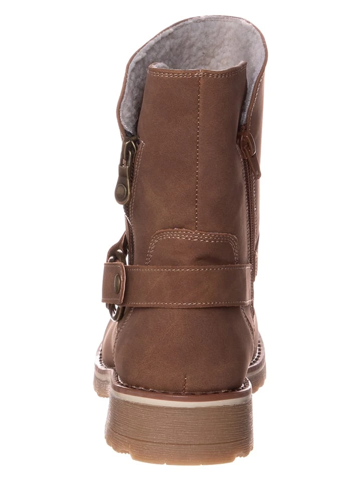 Chiemsee Stiefeletten In Hellbraun 5 Chiemsee Stiefeletten In Hellbraun – Bild 3