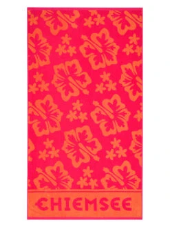 Chiemsee -Chiemsee chiemsee strandtuch honolulu in pink orange 1