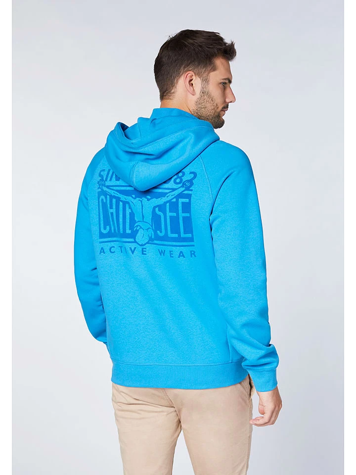 Chiemsee Sweatjacke "Costa Rica" In Blau 4 Chiemsee Sweatjacke "Costa Rica" In Blau – Bild 2