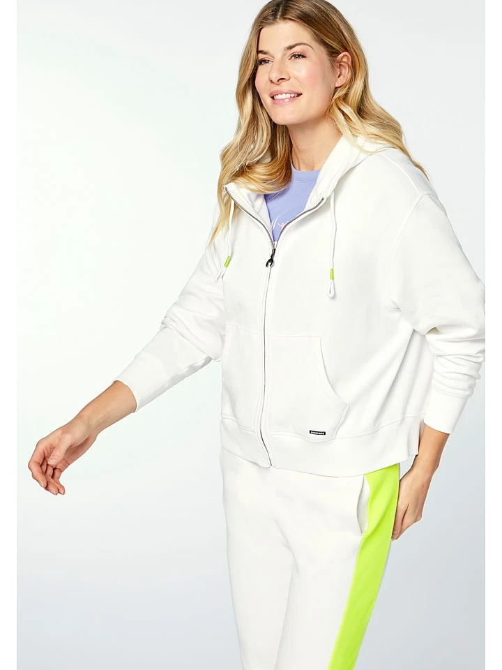Chiemsee Sweatjacke "Inola" In Weiß 4 Chiemsee Sweatjacke "Inola" In Weiß – Bild 2