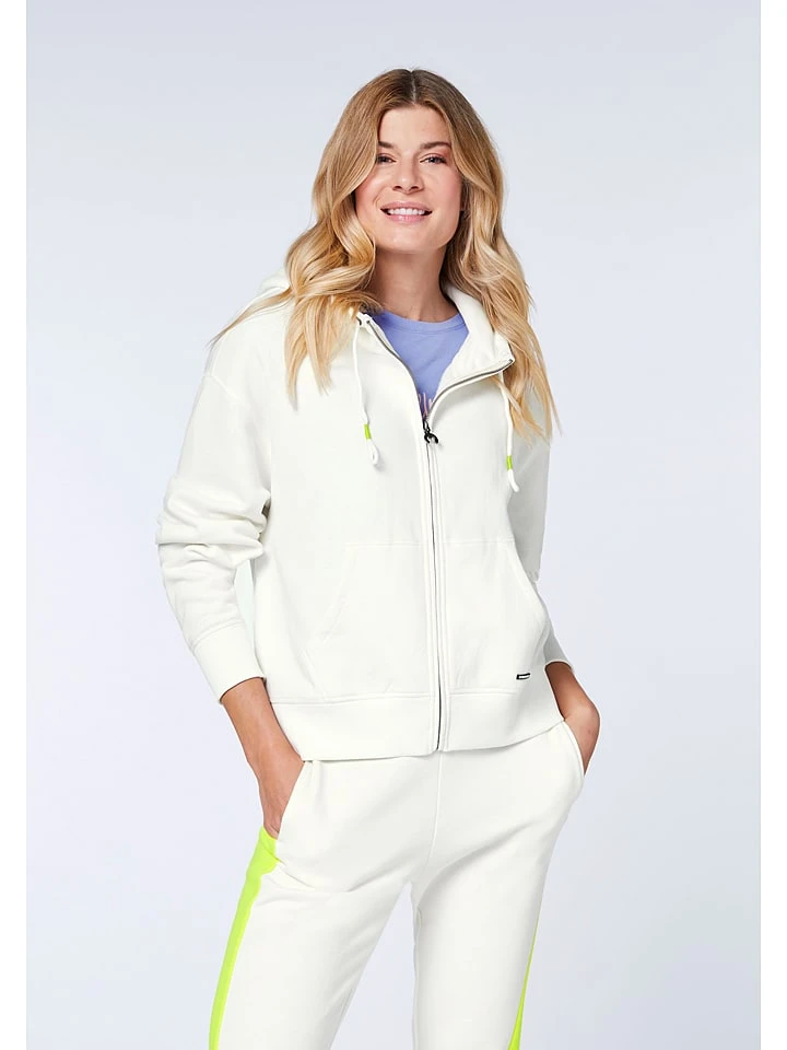 Chiemsee Sweatjacke "Inola" In Weiß 3 Chiemsee Sweatjacke "Inola" In Weiß