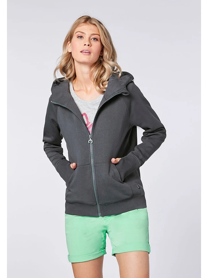 Chiemsee Sweatjacke "Punta Paloma" In Anthrazit 3 Chiemsee Sweatjacke "Punta Paloma" In Anthrazit