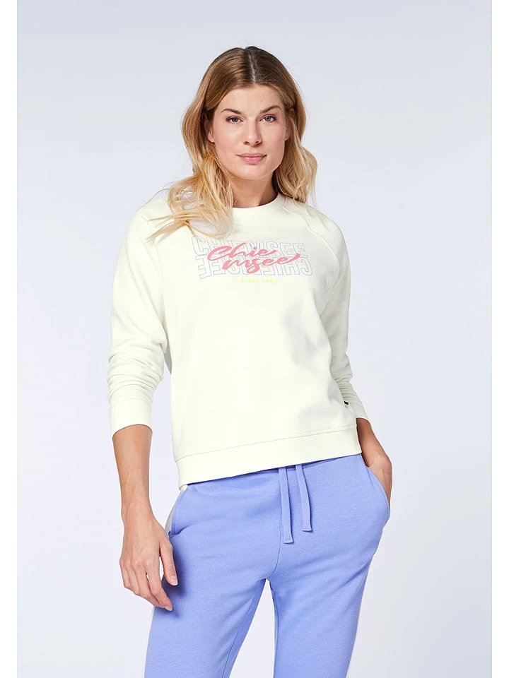 Chiemsee Sweatshirt "Amilia" In Weiß 4 Chiemsee Sweatshirt "Amilia" In Weiß – Bild 2