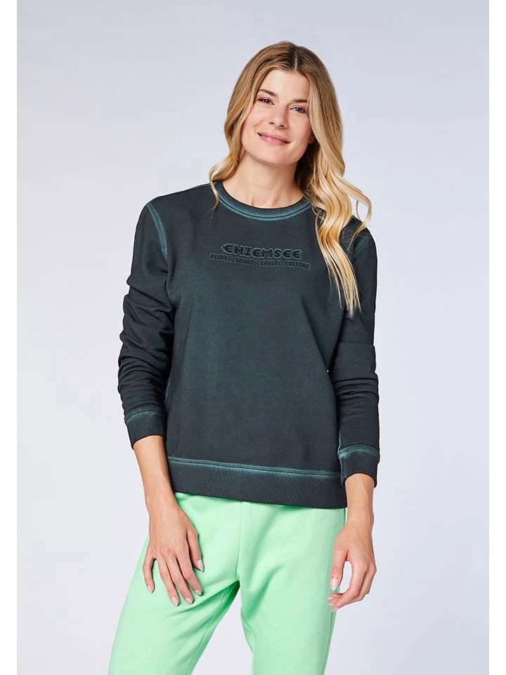 Chiemsee Sweatshirt "Andamanen" In Dunkelblau 4 Chiemsee Sweatshirt "Andamanen" In Dunkelblau – Bild 2