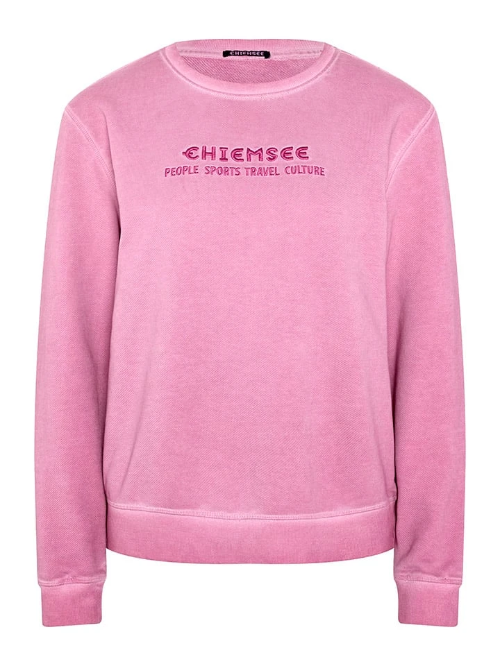 Chiemsee Sweatshirt "Andamanen" In Pink 3 Chiemsee Sweatshirt "Andamanen" In Pink