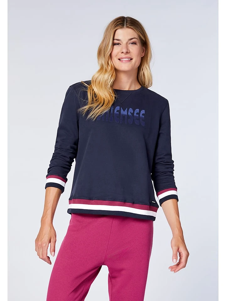 Chiemsee Sweatshirt "Dalice" In Dunkelblau 4 Chiemsee Sweatshirt "Dalice" In Dunkelblau – Bild 2