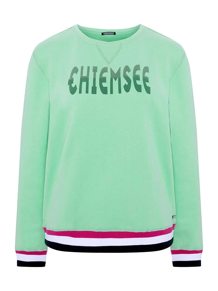 Chiemsee Sweatshirt "Dalice" In Mint 3 Chiemsee Sweatshirt "Dalice" In Mint