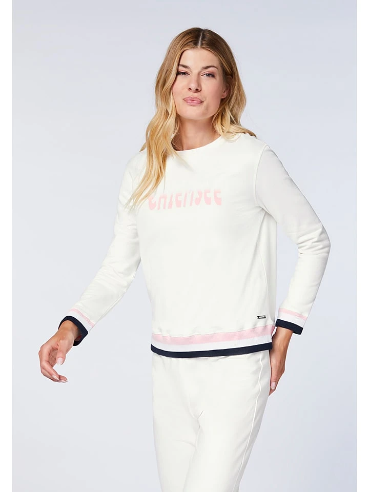 Chiemsee Sweatshirt "Dalice" In Weiß 4 Chiemsee Sweatshirt "Dalice" In Weiß – Bild 2