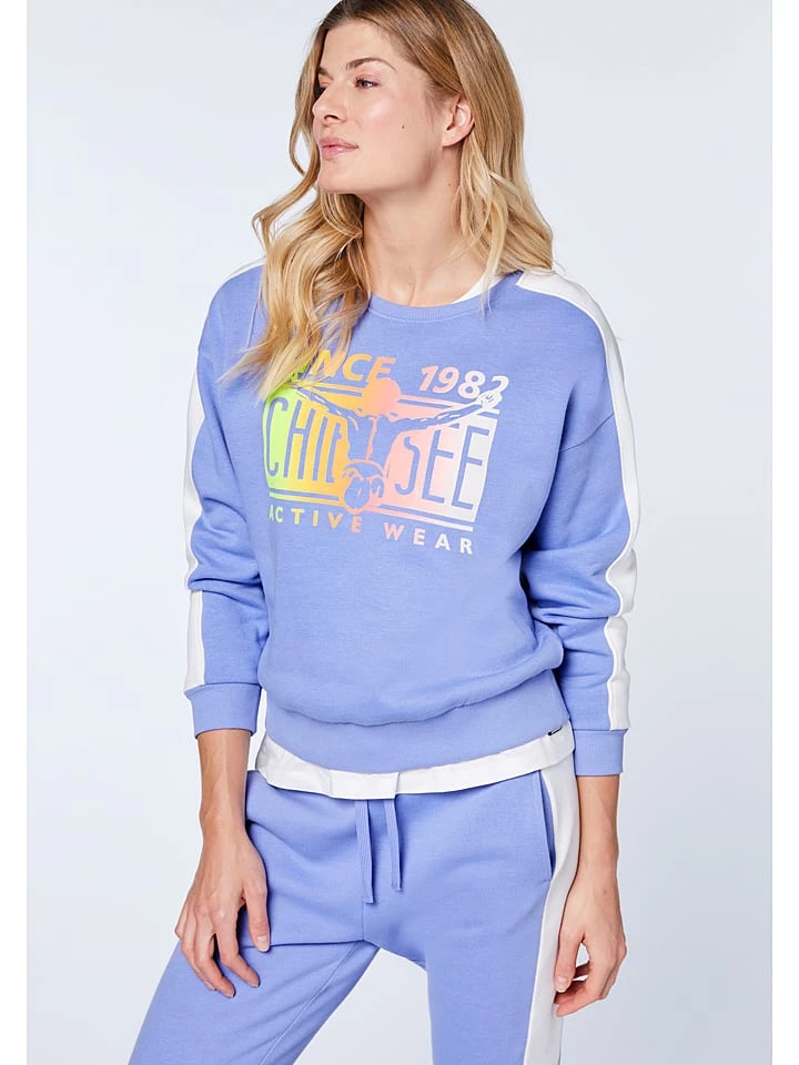Chiemsee Sweatshirt "Kiana" In Flieder 5 Chiemsee Sweatshirt "Kiana" In Flieder – Bild 3