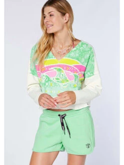 Chiemsee Sweatshirt "Ninole" In Bunt 9 Chiemsee Sweatshirt "Ninole" In Bunt -Chiemsee chiemsee sweatshirt ninole in bunt 3